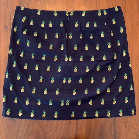 J Crew Cotton Pineapple Mini Skirt - Picture 2 of 8
